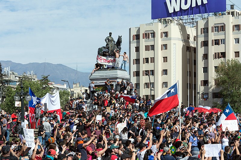 Distinguir las manifestaciones en Chile