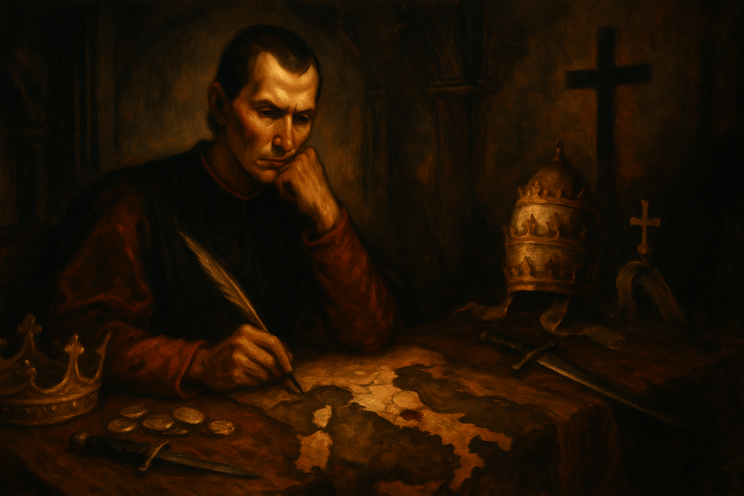 Unas palabras en torno a una visión sobre Machiavello